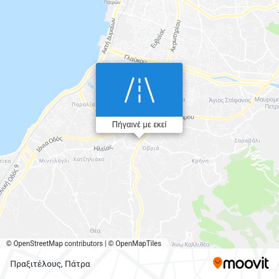 Πραξιτέλους χάρτης