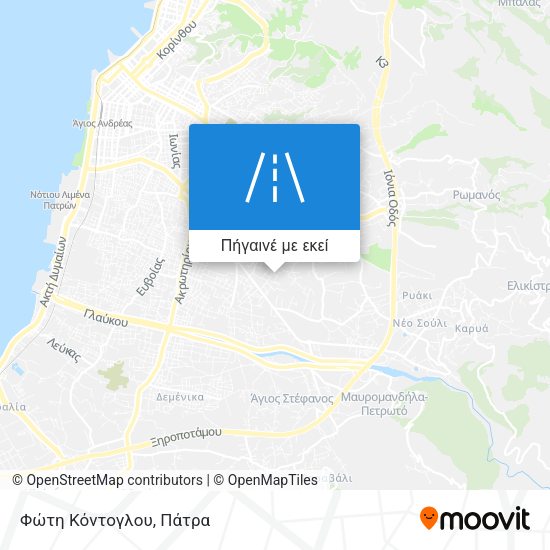 Φώτη Κόντογλου χάρτης