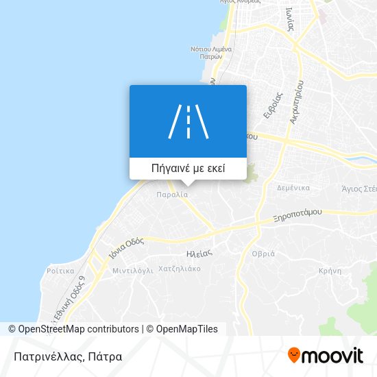 Πατρινέλλας χάρτης