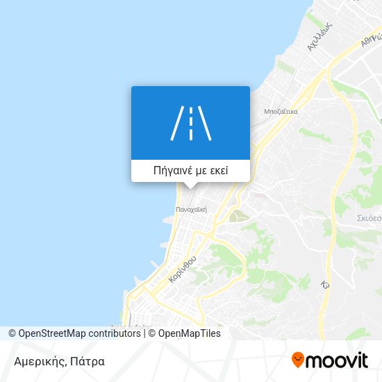 Αμερικής χάρτης