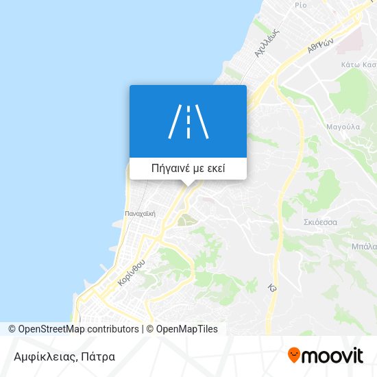 Αμφίκλειας χάρτης