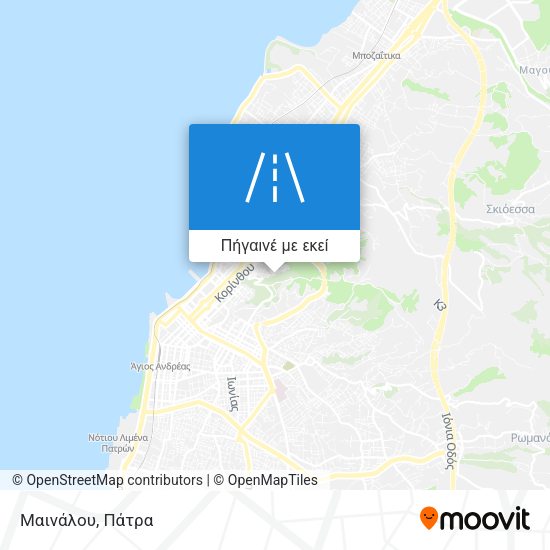 Μαινάλου χάρτης