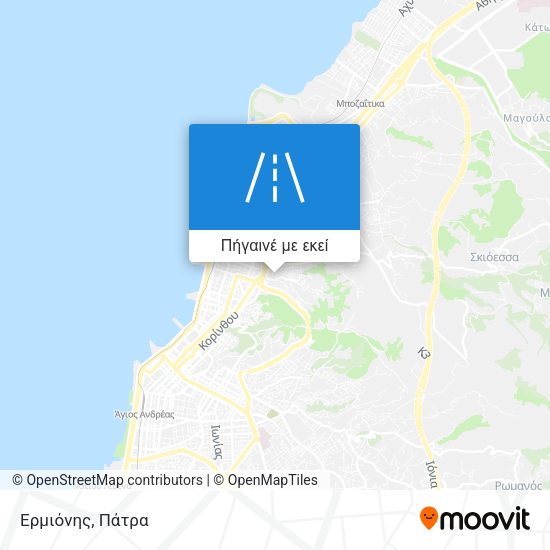 Ερμιόνης χάρτης