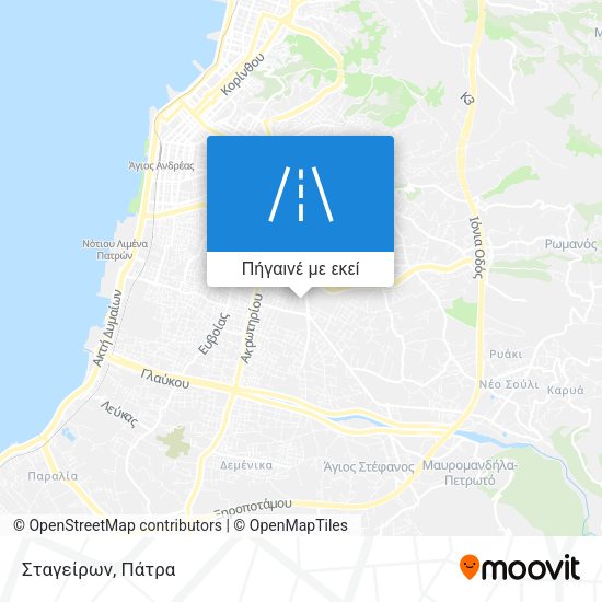 Σταγείρων χάρτης