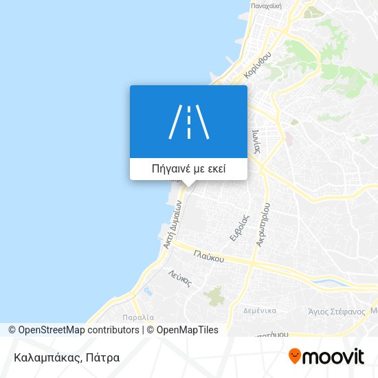 Καλαμπάκας χάρτης