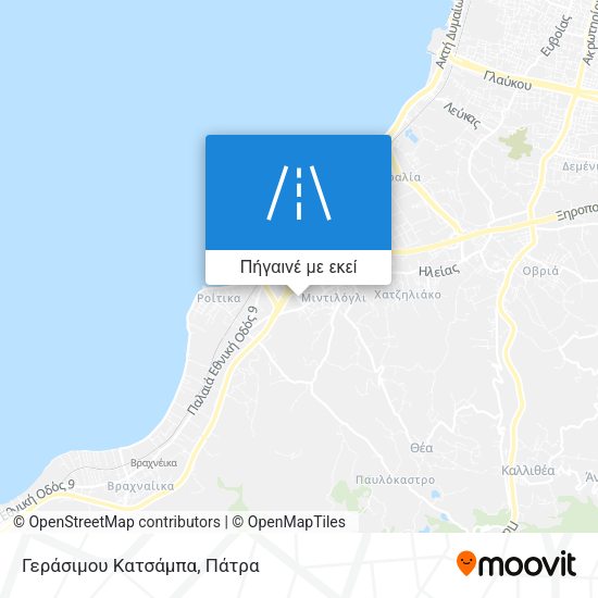 Γεράσιμου Κατσάμπα χάρτης