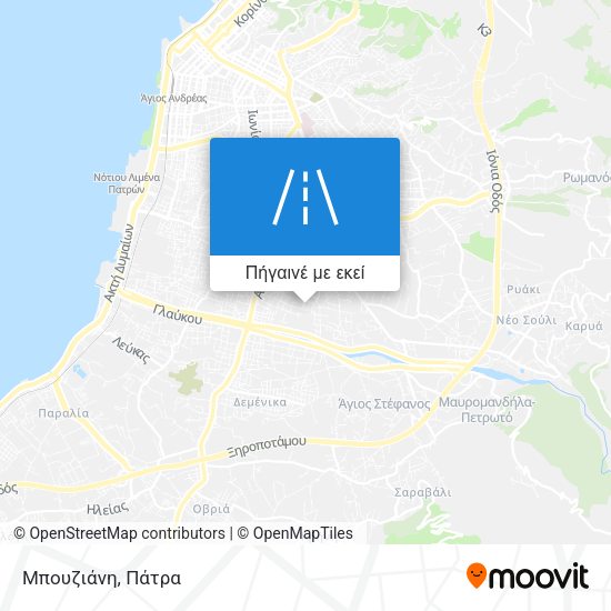 Μπουζιάνη χάρτης