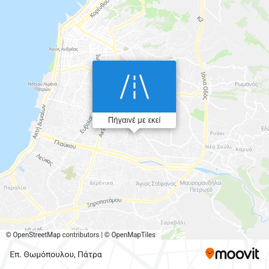 Επ. Θωμόπουλου χάρτης