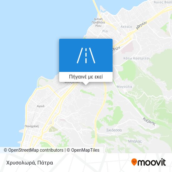 Χρυσολωρά χάρτης
