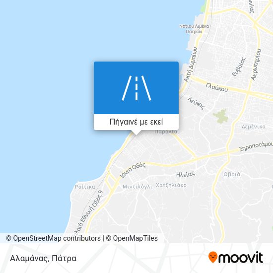 Αλαμάνας χάρτης