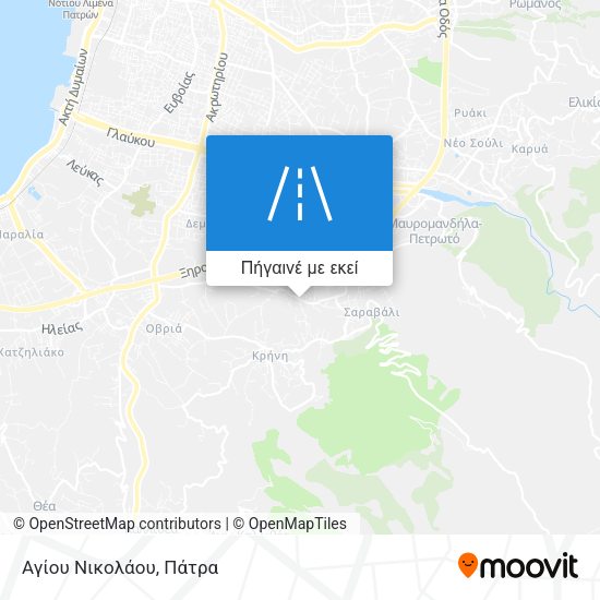 Αγίου Νικολάου χάρτης