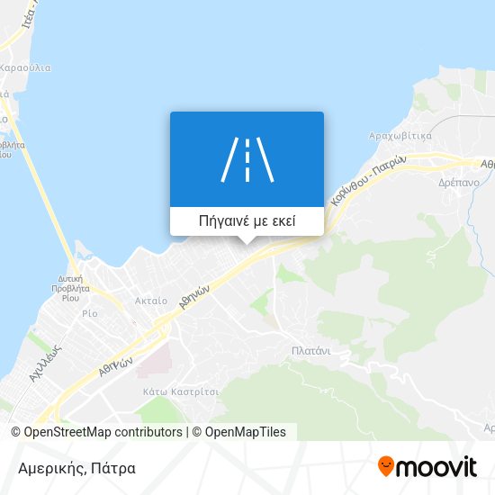 Αμερικής χάρτης