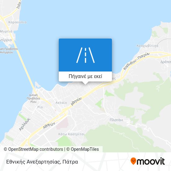 Εθνικής Ανεξαρτησίας χάρτης