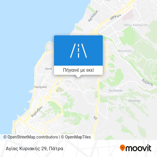 Αγίας Κυριακής 29 χάρτης