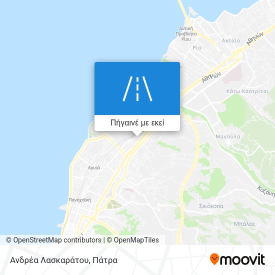 Ανδρέα Λασκαράτου χάρτης