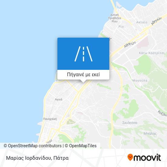 Μαρίας Ιορδανίδου χάρτης
