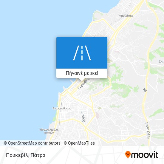 Πουκεβίλ χάρτης