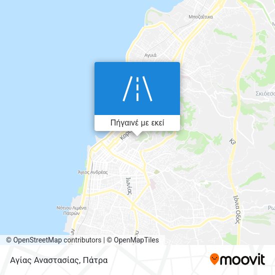 Αγίας Αναστασίας χάρτης