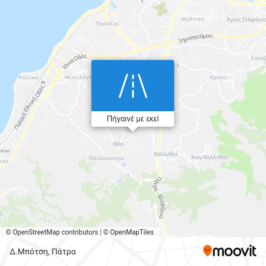 Δ.Μπότση χάρτης