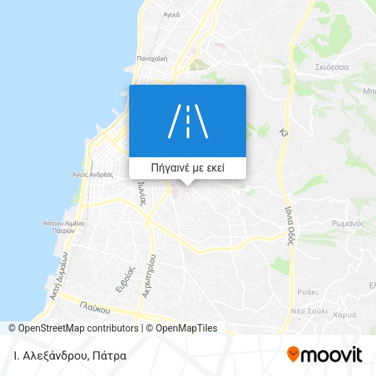 Ι. Αλεξάνδρου χάρτης