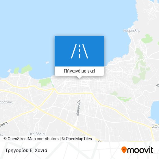 Γρηγορίου Ε χάρτης