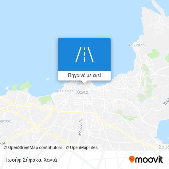 Ιωσήφ Σήφακα χάρτης