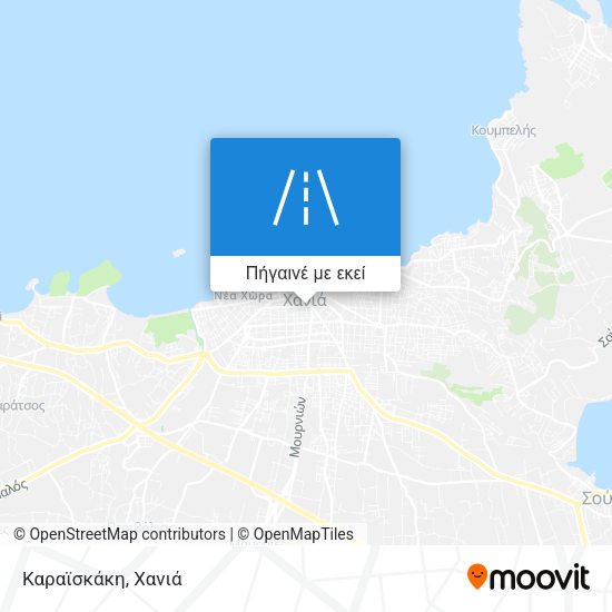 Καραϊσκάκη χάρτης