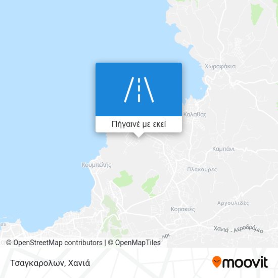 Τσαγκαρολων χάρτης