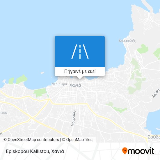 Episkopou Kallistou χάρτης
