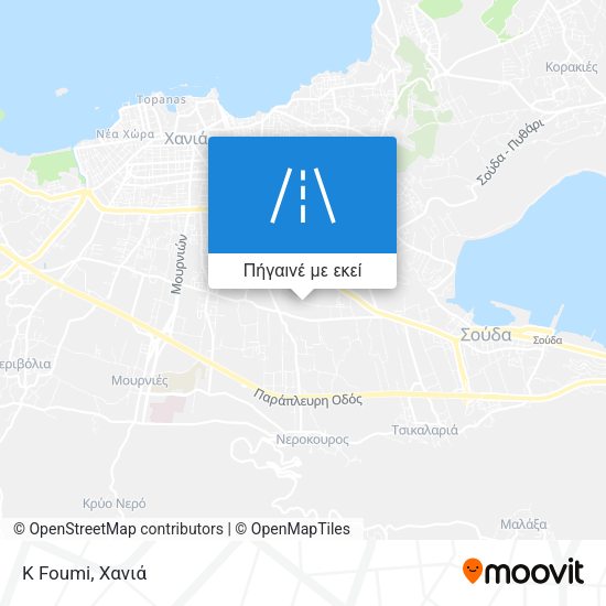 K Foumi χάρτης