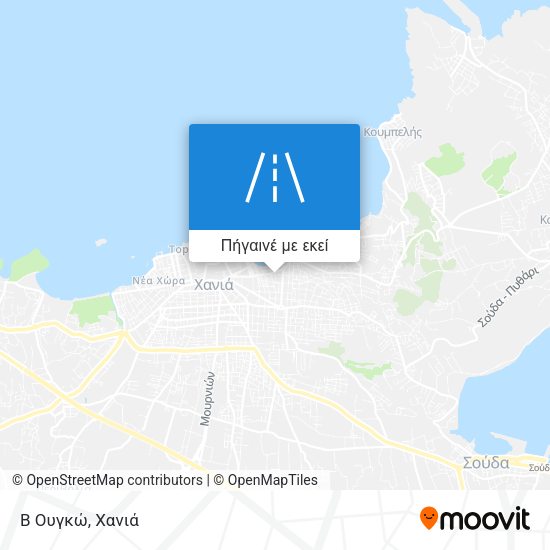 Β Ουγκώ χάρτης