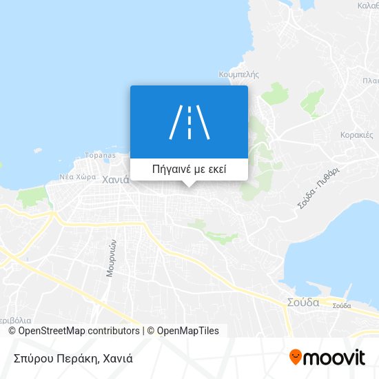 Σπύρου Περάκη χάρτης