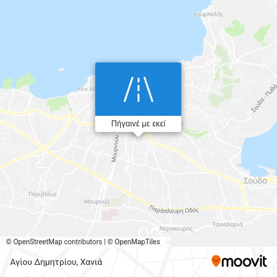Αγίου Δημητρίου χάρτης