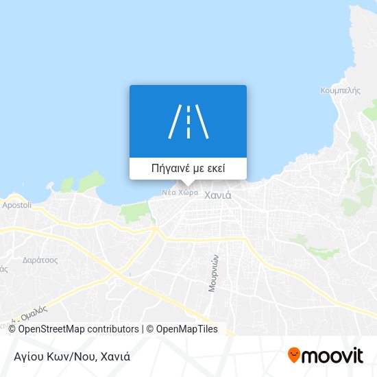 Αγίου Κων/Νου χάρτης