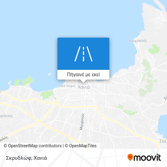 Σκρυδλώφ χάρτης