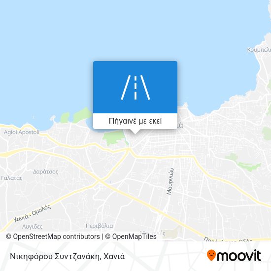 Νικηφόρου Συντζανάκη χάρτης