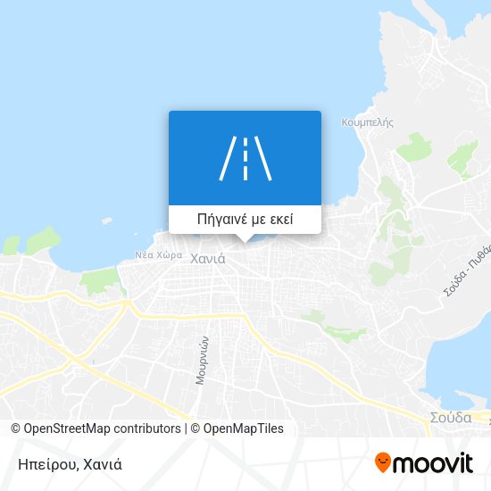 Ηπείρου χάρτης