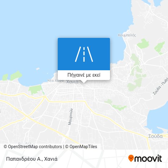 Παπανδρέου Α. χάρτης