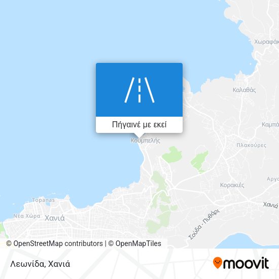 Λεωνίδα χάρτης