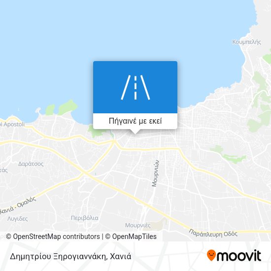 Δημητρίου Ξηρογιαννάκη χάρτης