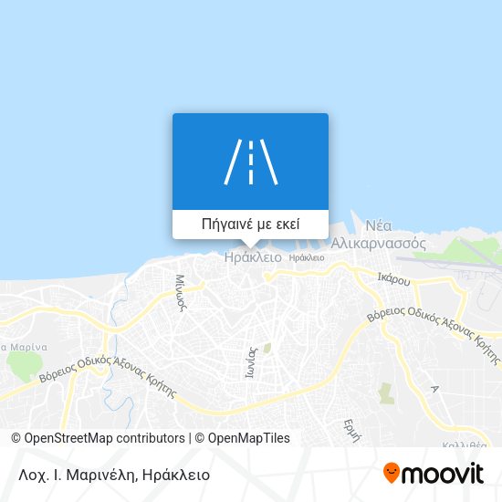 Λοχ. Ι. Μαρινέλη χάρτης