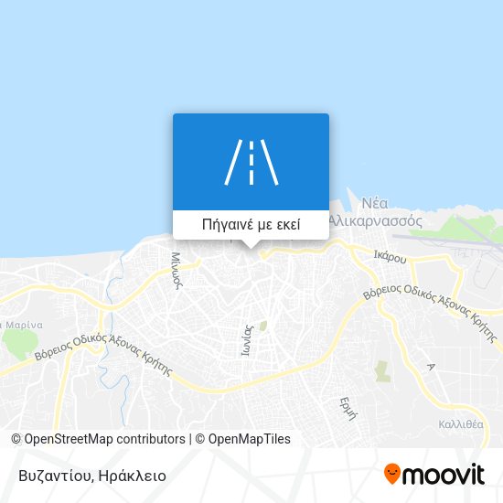 Βυζαντίου χάρτης