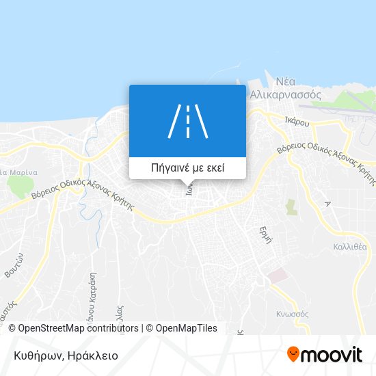 Κυθήρων χάρτης