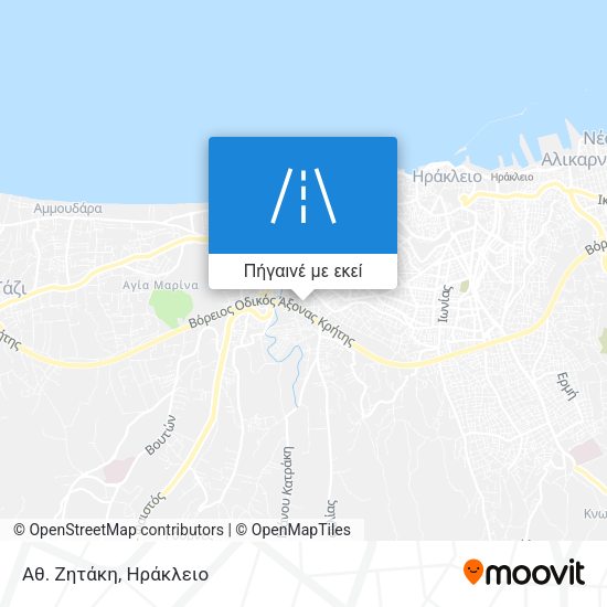 Αθ. Ζητάκη χάρτης