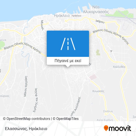 Ελασσώνας χάρτης