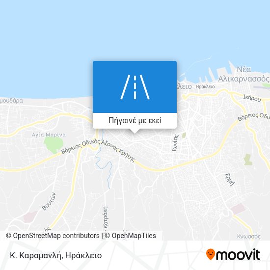 Κ. Καραμανλή χάρτης