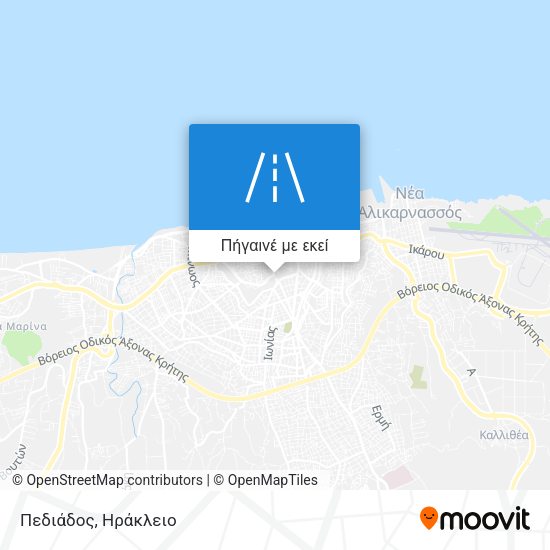 Πεδιάδος χάρτης
