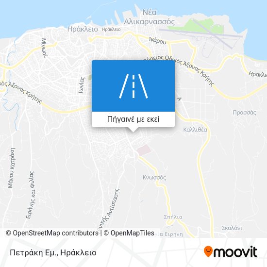 Πετράκη Εμ. χάρτης