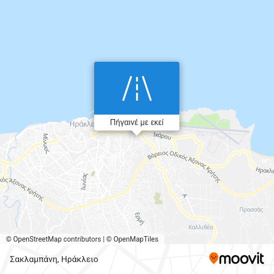 Σακλαμπάνη χάρτης