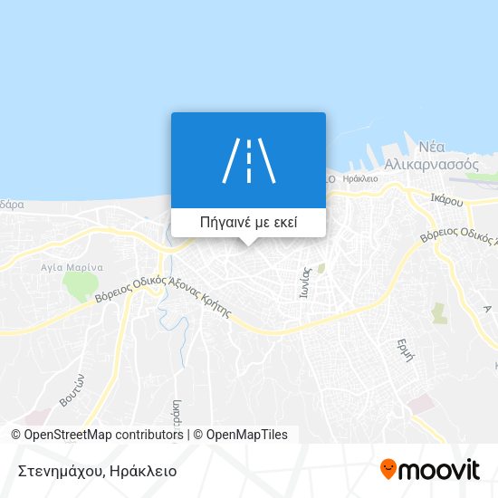 Στενημάχου χάρτης